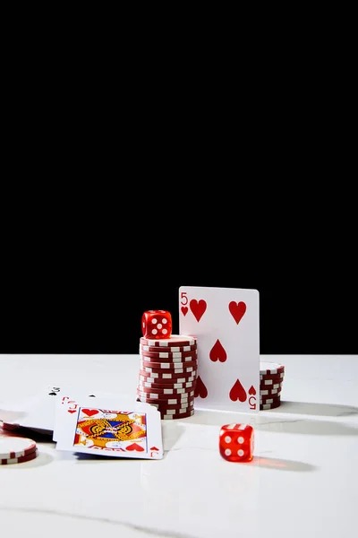Live casino table interface with dealer screen and account menu